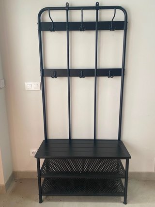 Perchero y banco zapatero Ikea Nipasen