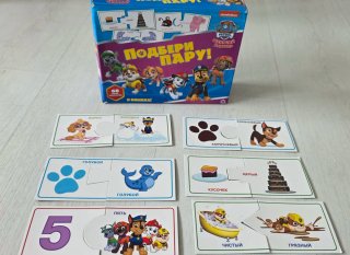 Puzzle Patrulla Canina (Paw Patrol) en Ruso
