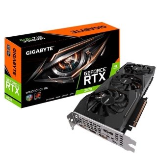 Tarjeta Gráfica Gigabyte RTX 2070 WindForce 8G
