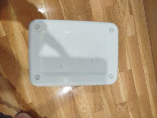 Cubo IKEA HALLBAR 10L gris