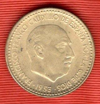MUY BONITO LOTE MONEDAS DE FRANCO HAY QUE VERLO