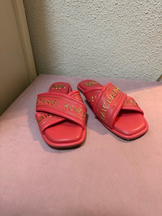 Chanclas Michael Kors Rojas