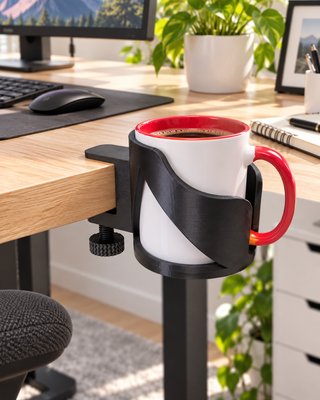 Portatazas para escritorio (Impresión 3D)