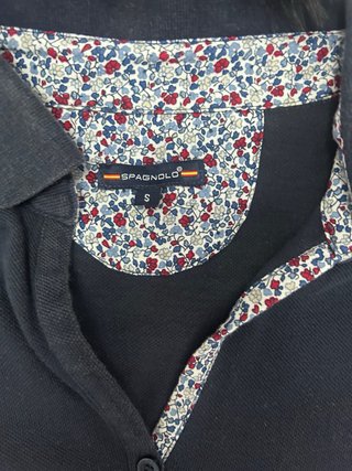 Polo Spagnolo Azul Marino Talla S
