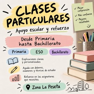 Clases Particulares desde primaria a bachillerato