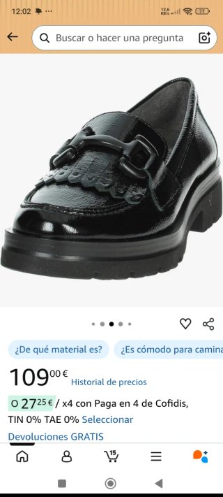 Mocasines Pitillos Negros