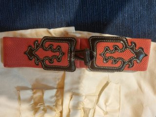 Traje de flamenca con cinturón