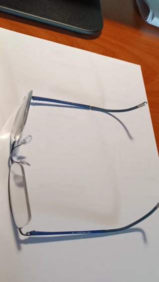 Montura de Gafas Silhouette Azul