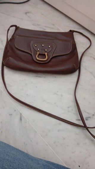 Bolso bandolera marrón