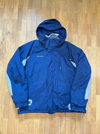 Abrigo Columbia Original Azul Marino