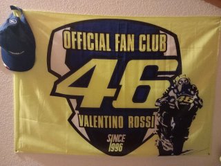 Bandiera Ufficiale Valentino Rossi 46