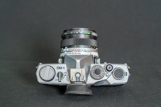 Olympus OM-1 Cámara Plata