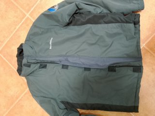 Abrigo Roc Neige Verde y Negro