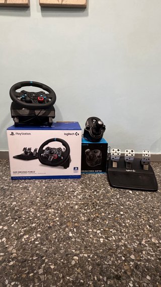 Volante Logitech G29 con Palanca de Cambios
