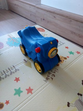 Maleta Infantil Molto Smiler Azul y Amarilla