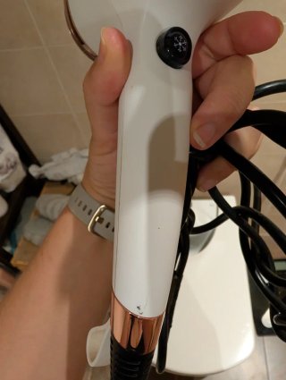 Secador GHD Helios Blanco y Oro rosado