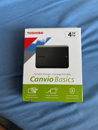 Disco Duro Toshiba Canvio Basics 4TB