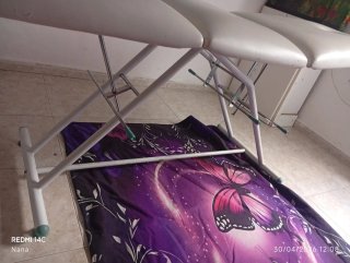 Camilla para masajes