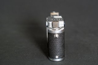 Leica F II Cámara Plata y Negra
