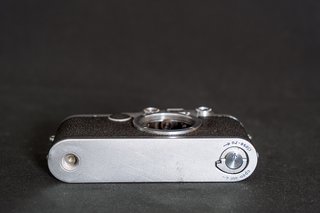Leica F II Cámara Plata y Negra