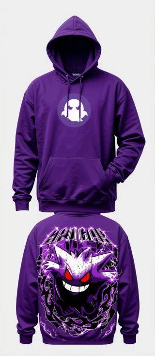 Sudadera Gengar, NUEVA, talla a elegir