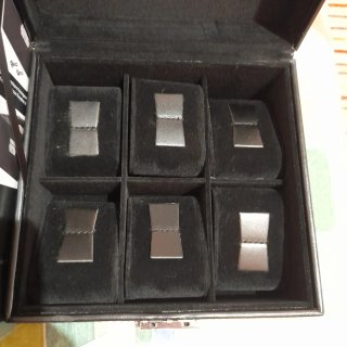 Caja para relojes negra