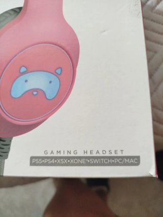 Cascos Gaming Tanooki Rosa