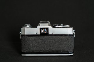 Canon EX AUTO QL + Lente EX 50mm 1:1.8