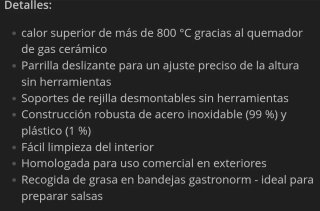 Barbacoa Beefer One Pro 800