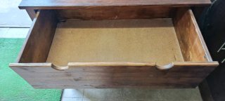 Cómoda de madera 3 cajones