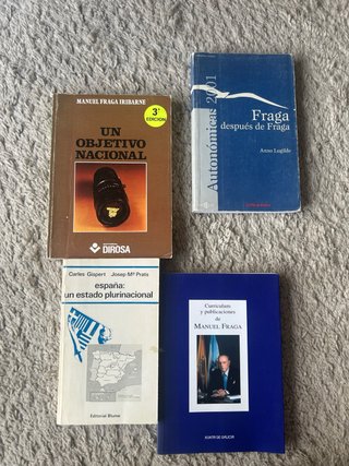 Lote de libros política