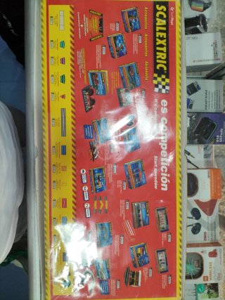 Scalextric Cambio de Pista en Curva
