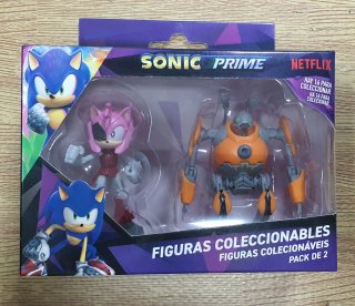 Pack 2 Figuras Coleccionables Sonic Prime