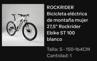 Bicicleta Eléctrica Montaña Rockrider