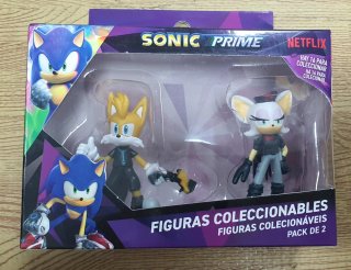 Pack 2 Figuras Coleccionables Sonic Prime
