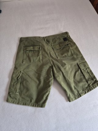 Bermudas Quiksilver Hombre Verde Oliva