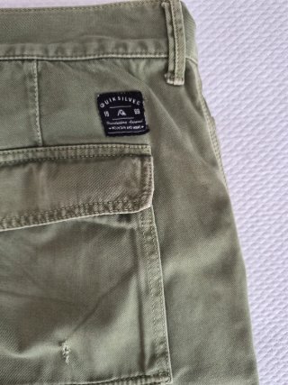 Bermudas Quiksilver Hombre Verde Oliva
