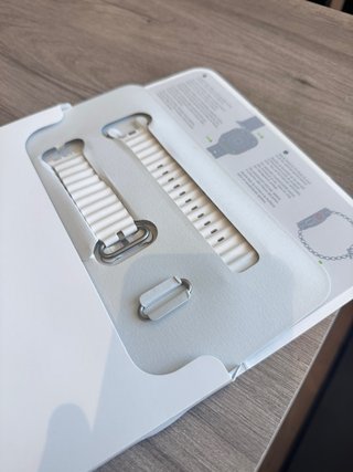 Correa Apple Watcht  ultra blanca original