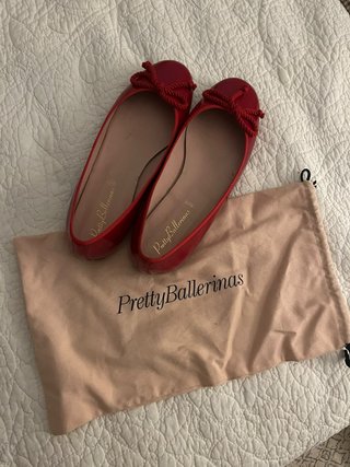 Pretty Ballerinas  Bailarinas Rosario rojo charol