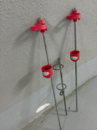 Set de 3 Cañeros de Pesca