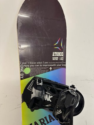 Pack Tabla Snowboard Atomic y Botas Salomon BOA