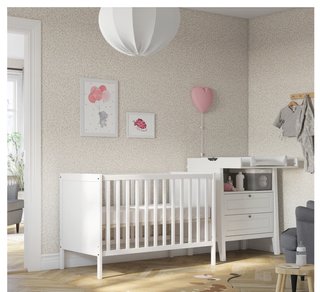Cuna IKEA SUNDVIK + Colchón JÄTTEROT