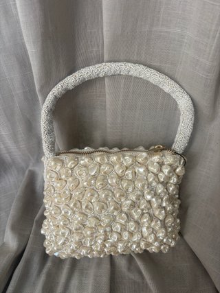 Bolso Zara piedras de nácar