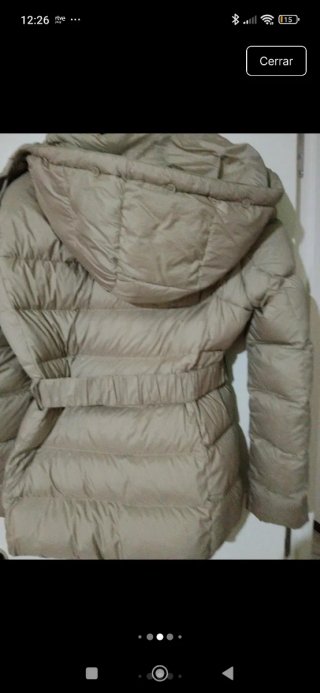 Plumífero Beige