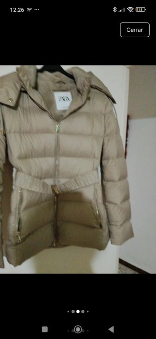 Plumífero Beige