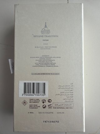 Perfume Pure Insurrection II Reyane Tradition
