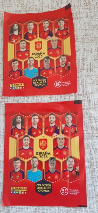 Sobres Cromos Panini España 2026