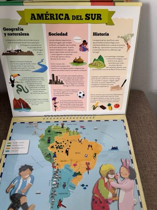 Mi primer atlas magnético - Libro interactivo