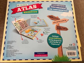 Mi primer atlas magnético - Libro interactivo