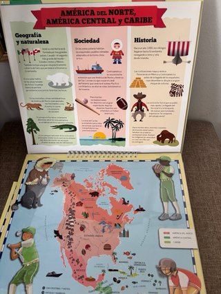 Mi primer atlas magnético - Libro interactivo
